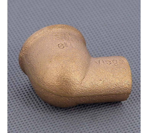 Угол 90° бронзовый Viega 94090G пайка-ВР 18x3/4 109011