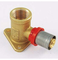 Водорозетка пресс-В Tiemme 16 x 1/2 h=40 мм 1650021