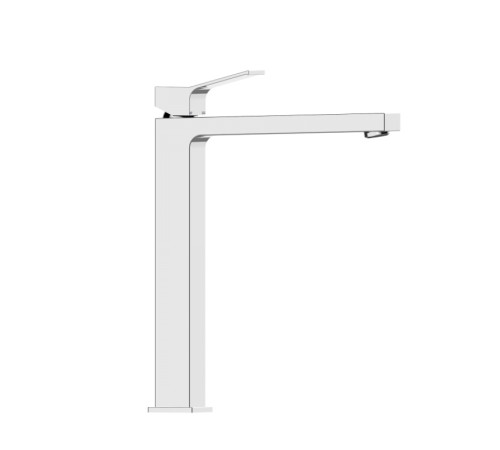 Смеситель для раковины Bossini AKI Z00709.030 высокий с донным клапаном хром