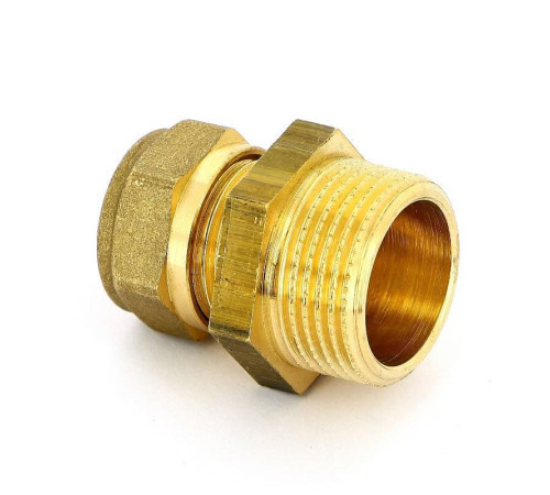 Муфта обжимная Tiemme 1100 15х3/4 наружная резьба 1100023