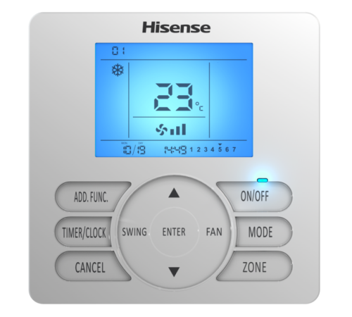 Центральный контроллер Hisense YJE-C01T(E)