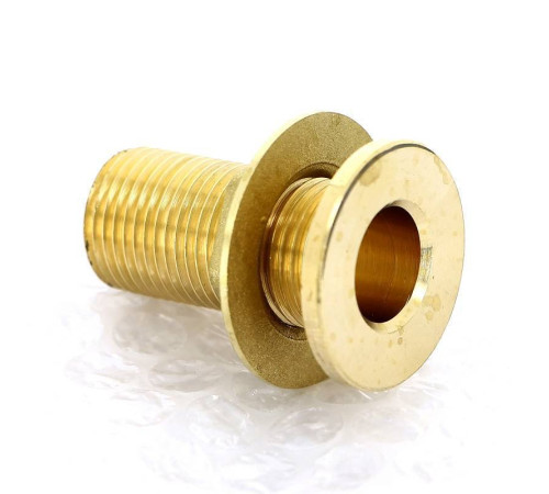 Выпуск резервуарный Tiemme 1/2 НР с фланцем контргайкой и заглушкой 1500153