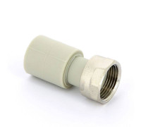 Муфта полипропиленовая FV-Plast с накидной гайкой 20x3/4 226021