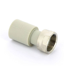 Муфта полипропиленовая FV-Plast с накидной гайкой 20x3/4 226021