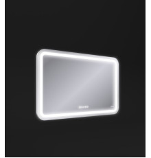 Зеркало Cersanit Design Pro LED 050 80x55 см с подсветкой, часами и антизапотеванием KN-LU-LED050*80-p-Os