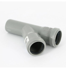 Тройник внутренней канализации Ostendorf HT HTEA 32/32 мм 45° 110200