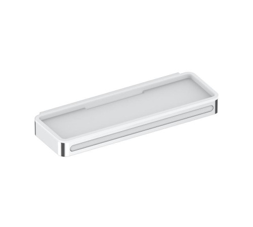 Полка для душа Keuco Plan с вынимающейся вставкой хром белый 14959 010051