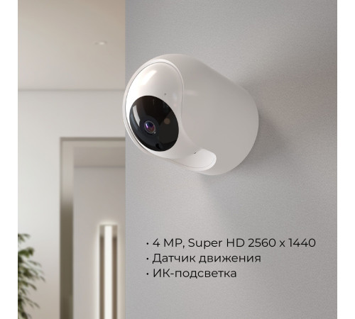 Умная видеокамера белая IP20 76500/00