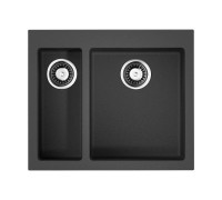 Кухонная мойка Omoikiri Bosen 59-2-BL Tetogranit 59 x 50 см черный 4993149