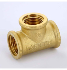 Тройник латунный Uni-Fitt 1/2 ВР 615G2220
