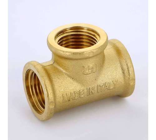 Тройник латунный Uni-Fitt 1/2 ВР 615G2220