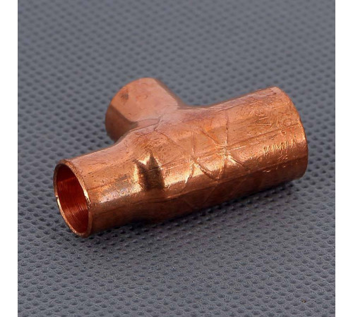 Тройник медный под пайку Viega 15х12х12 мм 103569