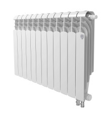 Радиатор биметаллический Royal Thermo Vittoria Super 500 2.0 VDR80 13 секций нижнее правое подключение 1418313