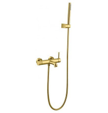 Смеситель для ванны Boheme Uno золото матовое 463-G