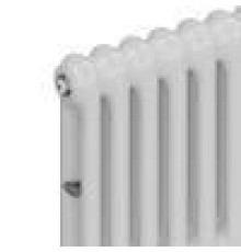 Радиатор стальной трубчатый Rifar TUBOG 2037 23 секции нижнее подключение с термоклапаном TUB 2037-23-DV1 RAL 9016