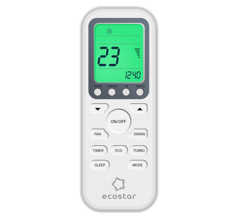 Внутренний блок мульти-сплит-системы ECOSTAR RAY MULTI DC EU Inverter KVS-IMR12ST/IN