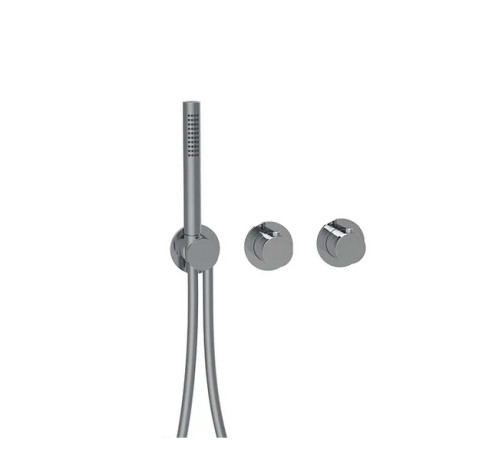 Внешняя часть термостата Almar Modular на 2-3 потребителя с ручным душем хром E180133.CR