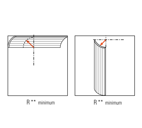 3D стеновая панель Orac Decor Bar XL Flex гибкая 2000 x 250 мм W116F