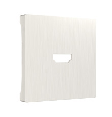 W1196013/ Накладка для розетки HDMI (перламутровый рифленый) W1196013