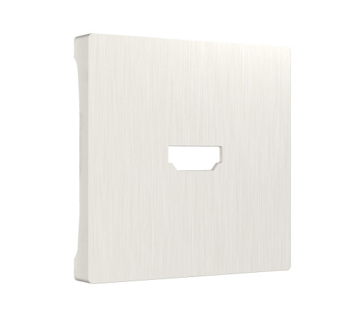 W1196013/ Накладка для розетки HDMI (перламутровый рифленый) W1196013
