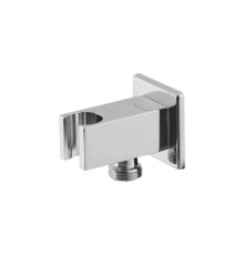 Шланговое подсоединение Tiemme DC604 с держателем квадратное хром 4180340