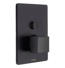 Внешняя часть смесителя для душа Bossini Cube Z00063.073 Черный матовый