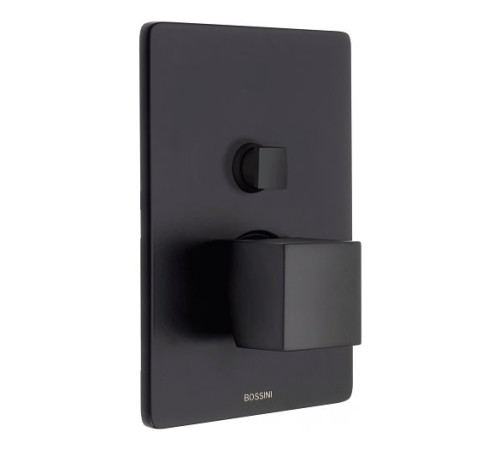 Внешняя часть смесителя для душа Bossini Cube Z00063.073 Черный матовый