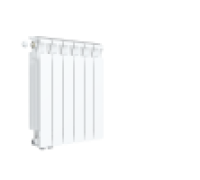 Радиатор биметаллический Rifar Monolit Ventil 500 10 секций правое подключение DB703 rmvrf50010 ant
