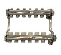 Коллекторный блок Gekon 1x3/4 EK 6 выходов с термостатическими клапанами GK 73106