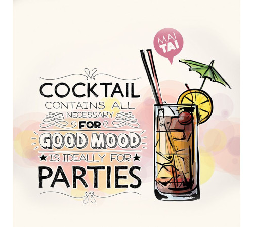 Декор Артвалентто Cocktail 3 15x15 см х9999090798