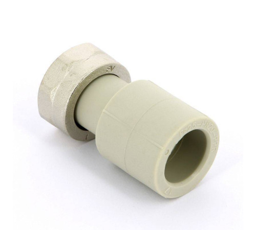 Муфта полипропиленовая FV-Plast с накидной гайкой 25x1 226026