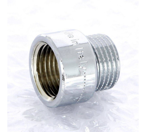 Удлинитель НВ хромированный Uni-Fitt 1/2 x 15 мм 657C2015