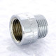 Удлинитель НВ хромированный Uni-Fitt 1/2 x 15 мм 657C2015