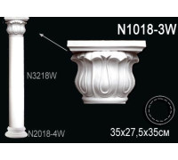 Капитель колонны полиуретановая Perfect N1018-3W N1018-3W