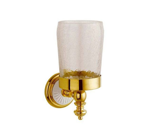 Стакан для зубных щеток Boheme Palazzo подвесной золото 10104