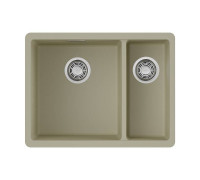 Кухонная мойка Omoikiri Kata 55-2-U-BE Artgranit 55x42 см ваниль 4993387