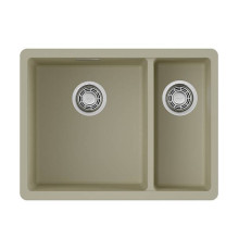 Кухонная мойка Omoikiri Kata 55-2-U-BE Artgranit 55x42 см ваниль 4993387