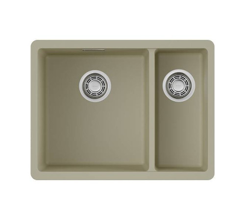 Кухонная мойка Omoikiri Kata 55-2-U-BE Artgranit 55x42 см ваниль 4993387