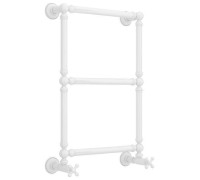 Полотенцесушитель водяной Сунержа Ренессанс 400x660 мм белый 12-0280-6640