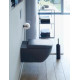 Сиденье с крышкой для унитаза Duravit Happy D.2 антрацит матовый 0064591300_УЦ
