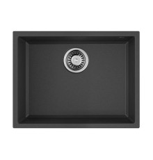 Кухонная мойка Omoikiri Tedori 54-U Tetogranit 55x42 см черный 4993988