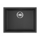 Кухонная мойка Omoikiri Tedori 54-U Tetogranit 55x42 см черный 4993988