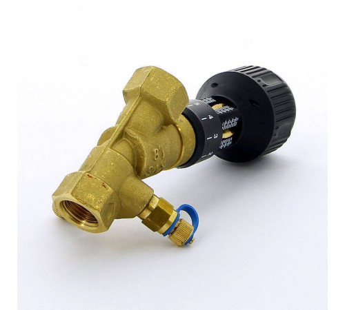 Клапан балансировочный ручной Cimberio CIM 747OT 1/2 ВВ с 2 ниппелями CIM 747OT N 1/2