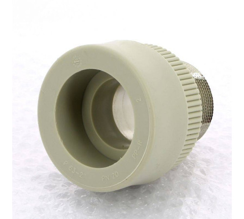 Муфта полипропиленовая FV-Plast с наружной резьбой 63x2 215063