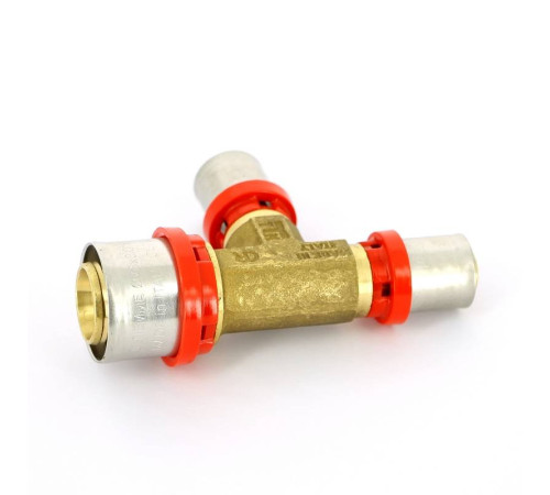 Тройник пресс Tiemme 20х26х20 мм 1650069