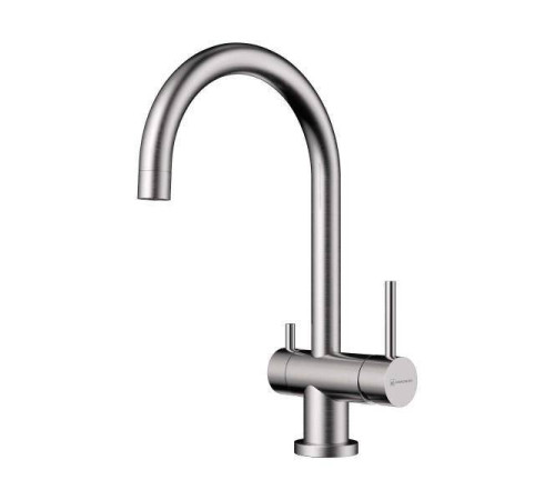 Смеситель для кухни Omoikiri Yamada-BN с подключением фильтра нержавеющая сталь 4994225