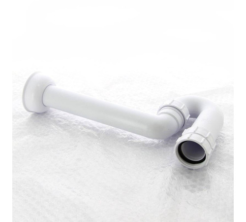 Сифон McAlpine трубный 1 1/2 x 40 мм без выпуска с отражателем MRSK14