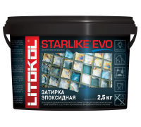 Затирка эпоксидная Litokol Starlike EVO S.115 Grigio Seta 2.5 кг S.115