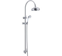 Душевая стойка с верхним душем Boheme Brillante 20.8 см хром 403