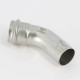 Угол-вставка 45° пресс IBP B Press Stainless 42 мм нержавеющая сталь PS5040 0420000